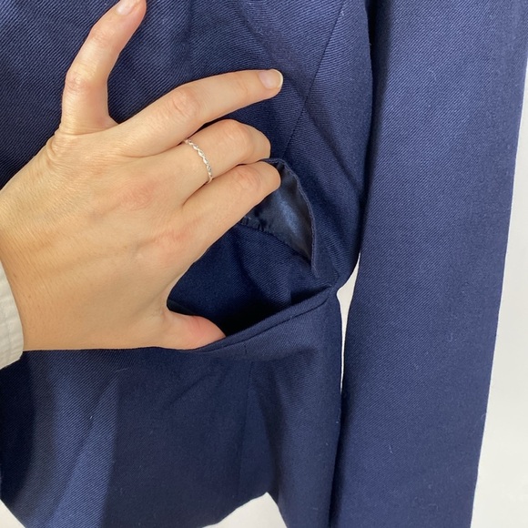 Pendleton 100% Virgin Wool Blazer in Navy - Picture 5 of 15